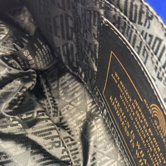 🆕 KURT GEIGER LONDON 🧿 NWT XXL Kew Leather Bag, Deep Blue - Picture 14 of 15